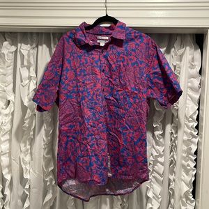 Nwot - men’s short sleeve button down shirt, size extra large Hawaiian